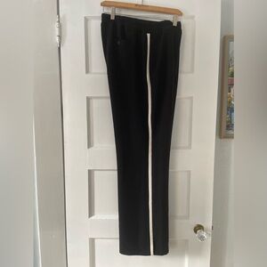 Reiss Black and White women’s drawstring joggers